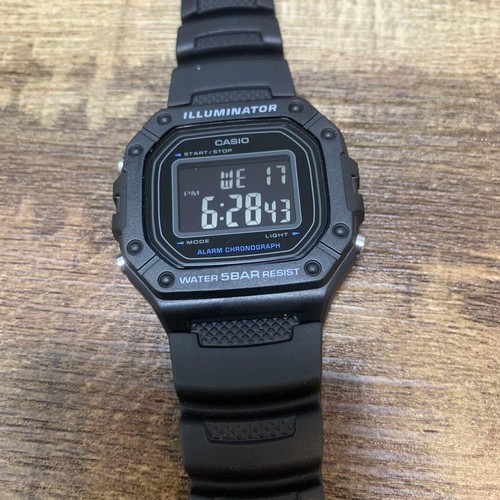 Casio w218 digital watch - w218,