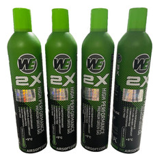 Airsoft Green Gas WE 2X 800ml / 300g For Gas Guns (4 Cans) -  UK Seller