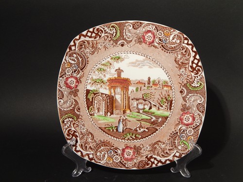 Antique serving plate tray - antique,
