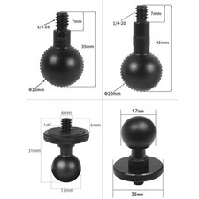 17mm Ball Head Adapter Set