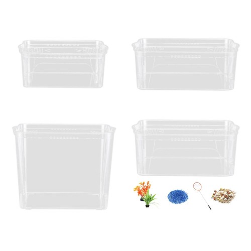Desktop fish tank with lid - fish,