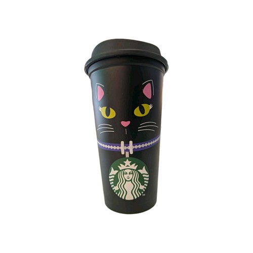 Starbucks black plastic - black, travel