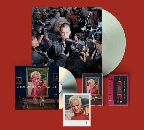 Robbie williams signed life - robbie,