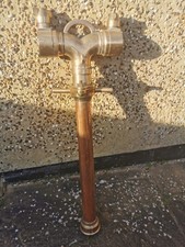 FIRE SERVICE DOUBLE BRASS STANDPIPE