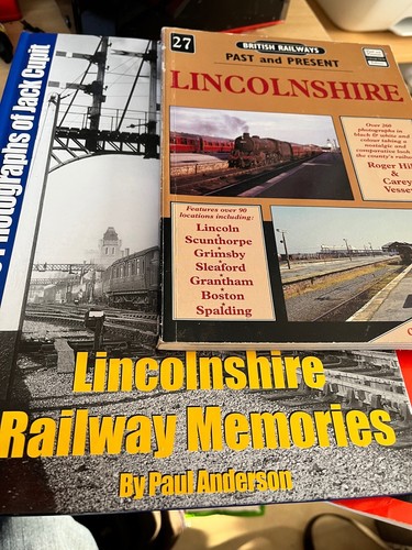 Lincolnshire railway books - lincolnshire,