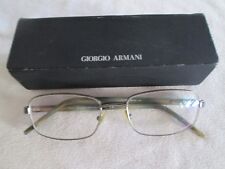 Giorgio Armani gunmetal / brown glasses frames. GA 269. With case.