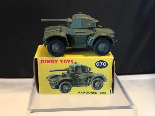 Vintage dinky 670 armoured car - dinky,