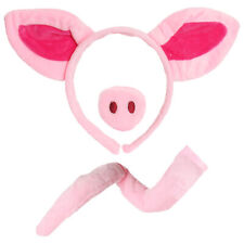 PIG FANCY DRESS SET EARS NOSE