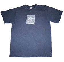 SUPREME New York Bench Chair Tee Shirt - Navy Size Large