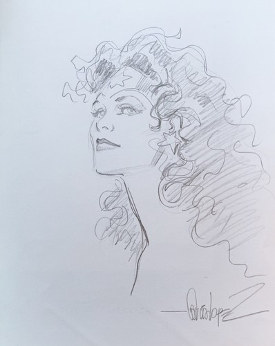Jose garcia lopez original art - garcia,