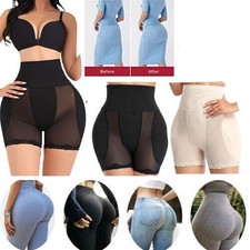 Women' Padded Butt Lifter Hip Pads Enhancer Body Shaper Underwear Fake Ass Pant!