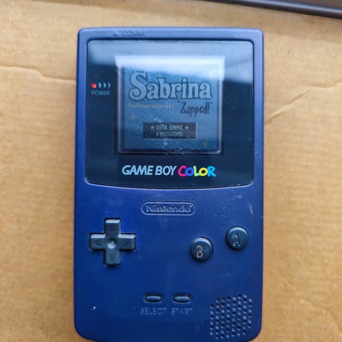 Game boy color grape tested - boy,