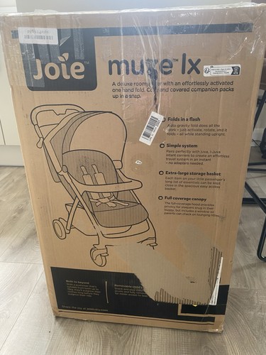 Joie muze black stroller - muze,