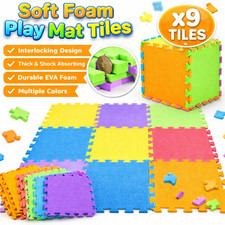 9 Pack Soft Play Mats Eva Foam