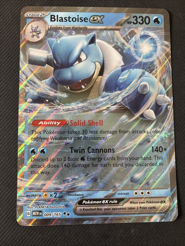 Blastoise 009 165 - -, 009/165]