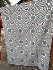 Vintage Mary Bloch Danasco Curtains 1960s fabric MCM Danish Pop Art Eames era