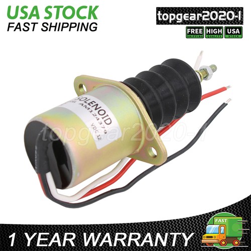 Fuel shut off solenoid - shut,