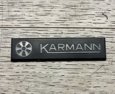 Karmann Badge Genuine VW MK1