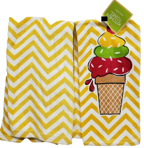 Printed cotton kitchen terry - cotton,
