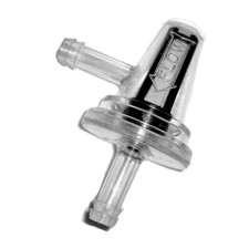 1x Universal Motorcycle ATV Right Angle Inline Fuel Filter 1/4" 6mm Hose Lines