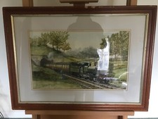 Watercolour painting depicting