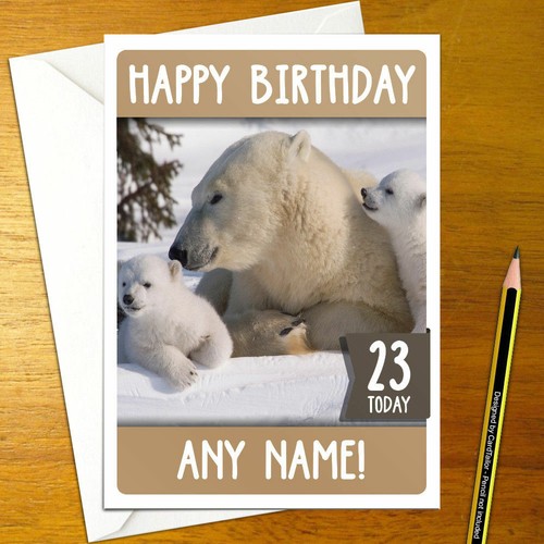 Polar bears personalised - polar,