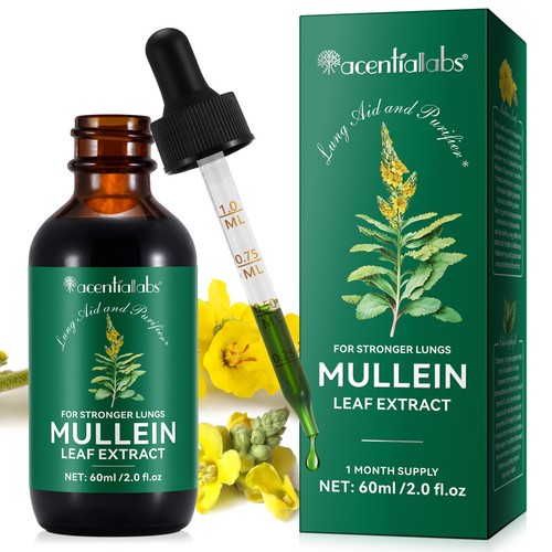 Mullein leaf extract drops - mullein,