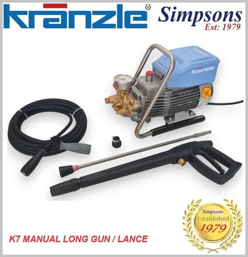 Kranzle 122 pressure washer - pressure,