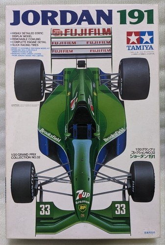 Tamiya jordan 191 f1 gp - 1/20,