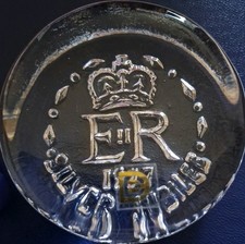 Dartington Glass 1977 ER