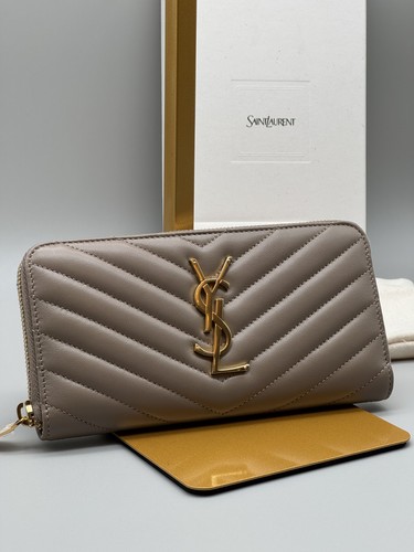 Saint laurent ysl monogram zip - ysl,