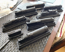 Train Models Made From Coal - 8 different models - perfect condition - beautiful