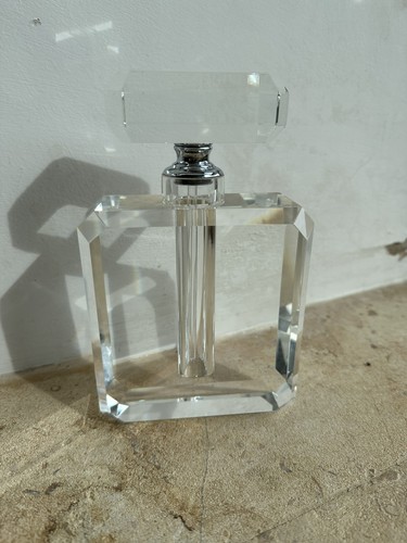 Large solid crystal art - large, deco