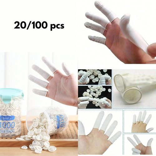 Finger cots latex rubber - finger,