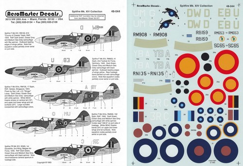 Aeromaster decals 48 - decals, 1/48