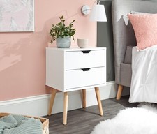 Nyborg Single 2 Drawer Bedside