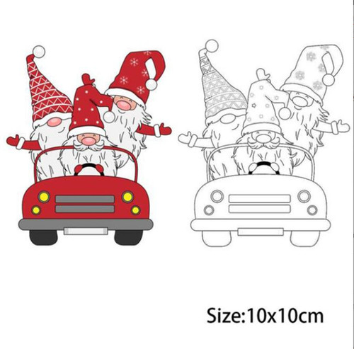 Santa clause car - car, christmas
