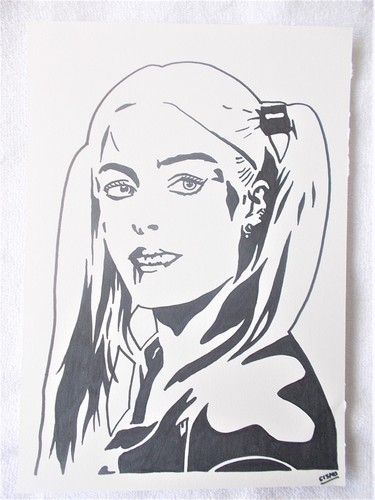 Art marker pen sketch - a4,