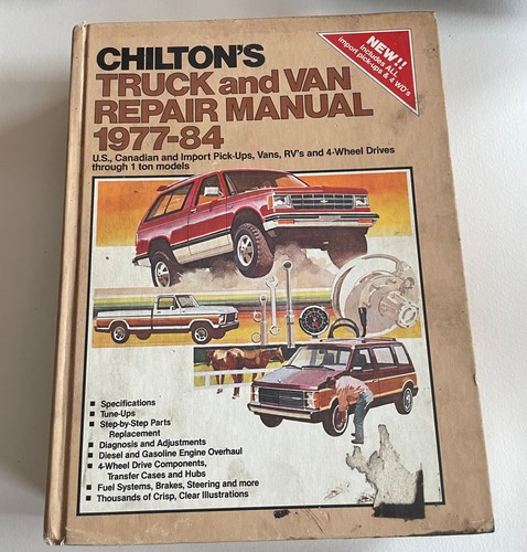 Chiltons truck and - truck, van