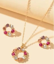 Zara Gold round earrings