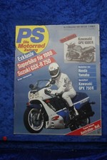 Ps Motorcycle Magazine 11/87