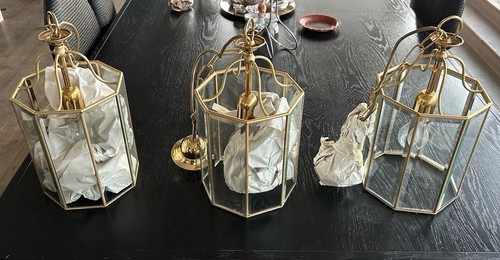 Chandeliers made italy - x3,