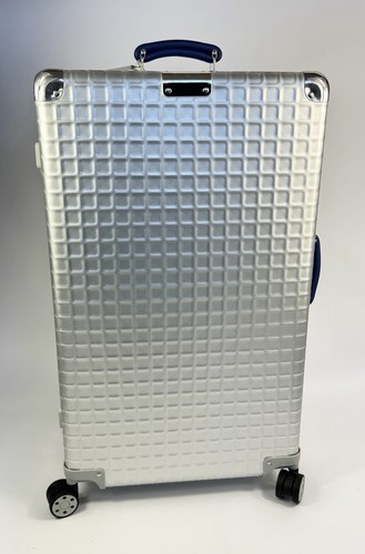 Rimowa classic aluminium - aluminium, grid