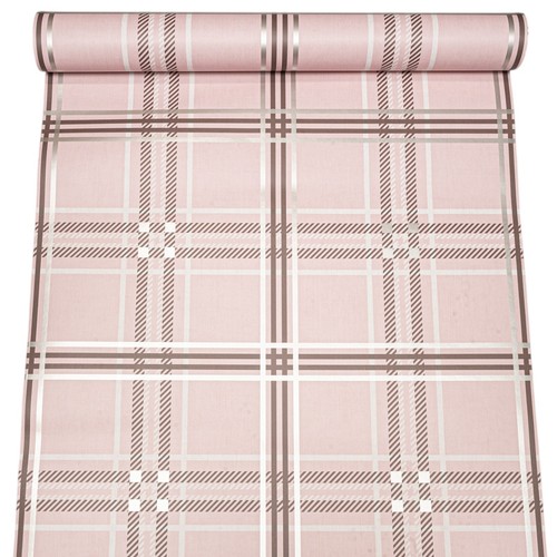 Pink tartan check wallpaper - pink,