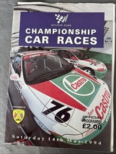 Race Programme 14 May 1994  Oulton Park Saloons Formula Ford  GT Results  A4