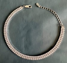 Silver 2 Row Bracelet New in