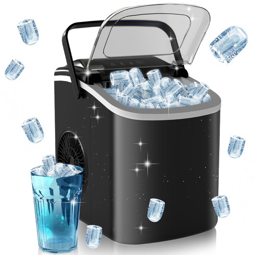 Homcom ice maker - w/,