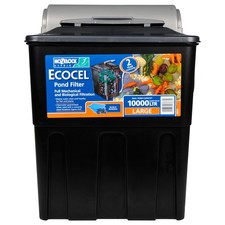 HOZELOCK ECOPOWER POND FILTER 10,000 UVC UV K3 MEDIA FILTRATION GARDEN KOI FISH