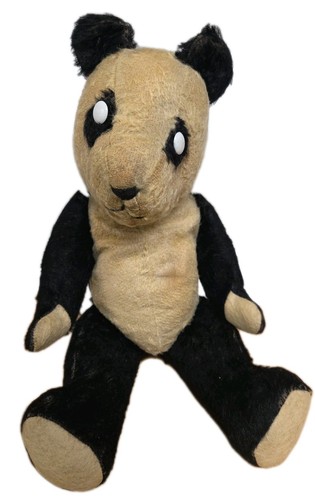 Rare vintage teddy - rare, panda