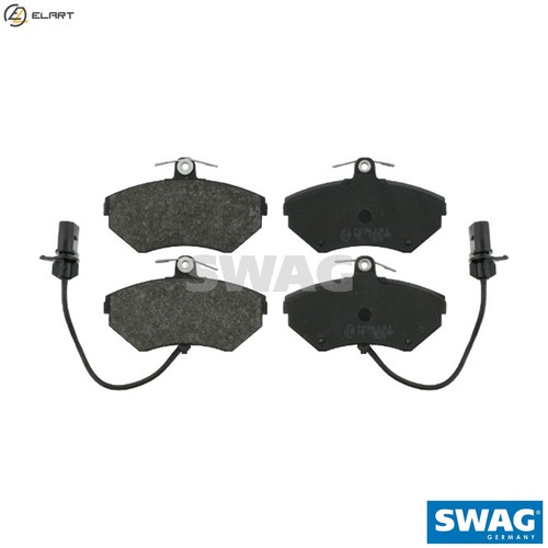 Brake pad set disc - set,
